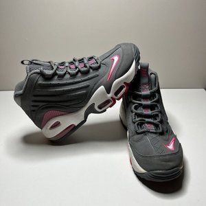 Nike Air Griffey Max 2 adult/ kids ankle Gray/white & Pink girls/boys size 5.5
